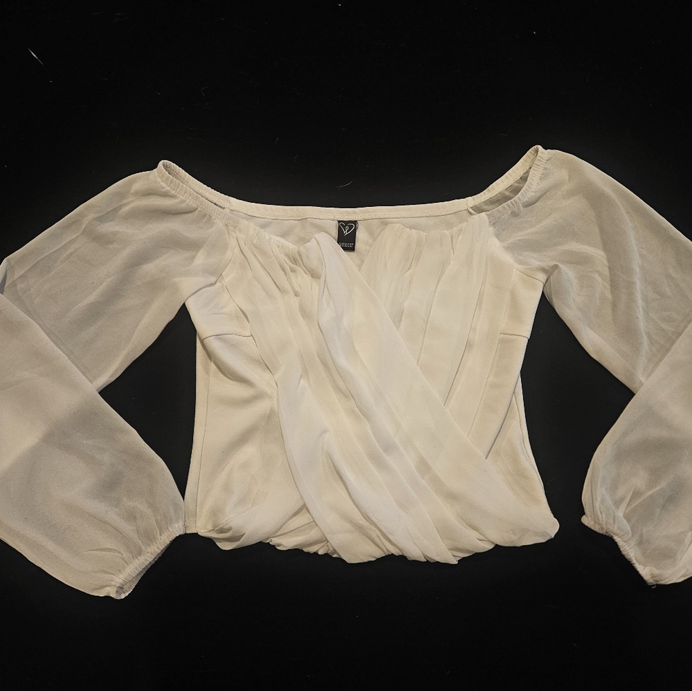 Ethereal White Longsleeve Top
